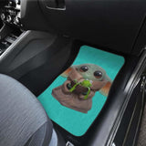 The Mandalorian Baby Yoda Car Floor Mats Movies Fan Gift 094201 - YourCarButBetter