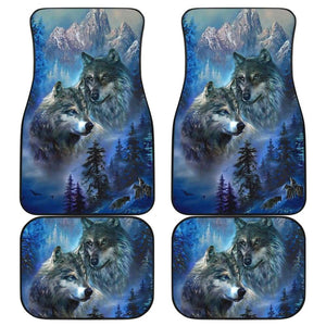 The Mountain Wolf Car Floor Mats Custom Style 212402 - YourCarButBetter
