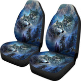 The Mountain Wolf Car Seat Cover Custom Style 212402 - YourCarButBetter