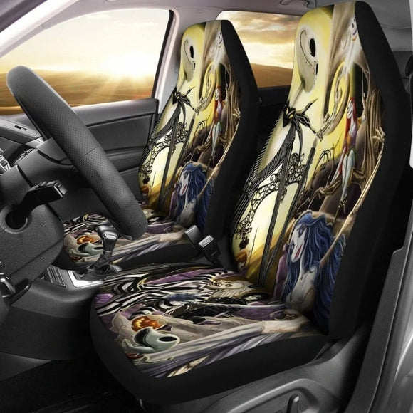 The Nightmare Before Christmas Car Seat Covers Gift Idea 101819 - YourCarButBetter