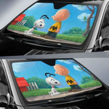 The Peanuts Car Auto Sun Shades 103406 - YourCarButBetter