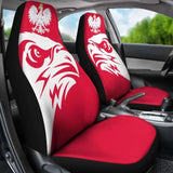 The Poland Eagle Car Seat Covers 110424 - YourCarButBetter