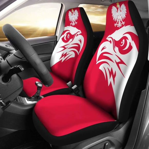 The Poland Eagle Car Seat Covers 110424 - YourCarButBetter