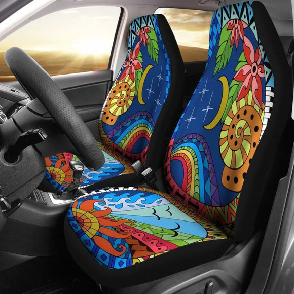 The Sun And The Moon Car Seat Covers 550317 - YourCarButBetter
