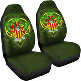 Theede Ireland Car Seat Cover Celtic Shamrock (Set Of Two) 154230 - YourCarButBetter