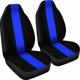 Thin Blue Line Car Seat Covers 153908 - YourCarButBetter