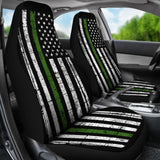 Thin Green Line Custom Car Accessories Car Seat Covers 1 213003 - YourCarButBetter