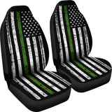 Thin Green Line Custom Car Accessories Car Seat Covers 1 213003 - YourCarButBetter