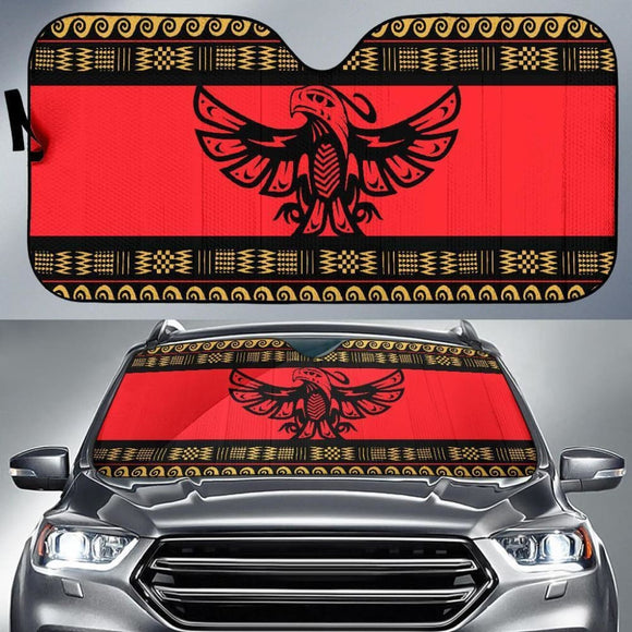 Thunderbird Native American Design Auto Sun Shades 093223 - YourCarButBetter