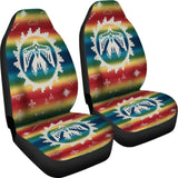 Thunderbird Rainbow Native American Design Car Seat Covers 174510 - YourCarButBetter