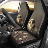 Tibetan Spaniel Car Seat Covers 154230 - YourCarButBetter
