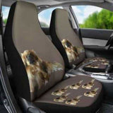 Tibetan Spaniel Car Seat Covers 154230 - YourCarButBetter