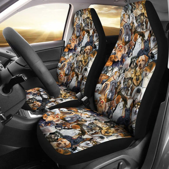 Tibetan Spaniel Car Seat Covers 213101 - YourCarButBetter