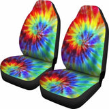 Tie Dye Colors Car Seat Covers 154230 - YourCarButBetter