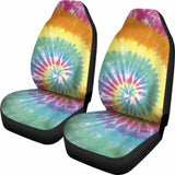 Tie Dye Colors Car Seat Covers 154230 - YourCarButBetter