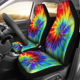 Tie Dye Colors Car Seat Covers 154230 - YourCarButBetter
