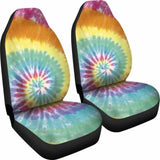 Tie Dye Colors Car Seat Covers 154230 - YourCarButBetter