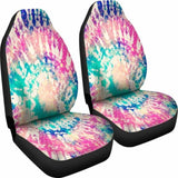 Tie Dye Pastel Car Seat Covers 154230 - YourCarButBetter