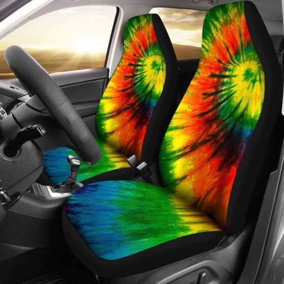 Tie Dye Theme Car Seat Covers 154230 - YourCarButBetter