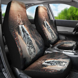 Tiger and Cat Dream Car Seat Covers 211003 - YourCarButBetter