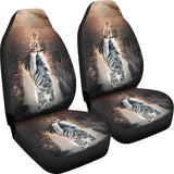 Tiger and Cat Dream Car Seat Covers 211003 - YourCarButBetter