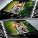 Tiger and Green Forest Car Auto Sun Shades 212503 - YourCarButBetter