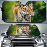 Tiger and Green Forest Car Auto Sun Shades 212503 - YourCarButBetter