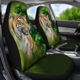 Tiger and Green Forest Car Seat Covers 212503 - YourCarButBetter