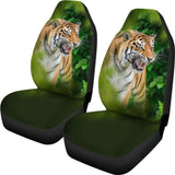 Tiger and Green Forest Car Seat Covers 212503 - YourCarButBetter