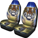 Tiger Art Animal Car Seat Covers Amazing Gift Ideas 210101 - YourCarButBetter