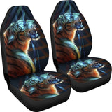 Tiger Art Design Animals Fantasy Car Seat Covers 210101 - YourCarButBetter