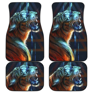 Tiger Art Design Car Floor Mats Amazing Gift Ideas 174510 - YourCarButBetter