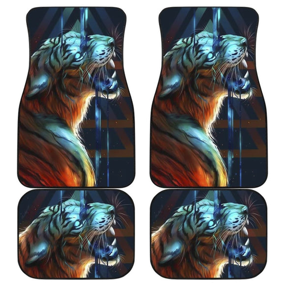 Tiger Art Design Car Floor Mats Amazing Gift Ideas 174510 - YourCarButBetter