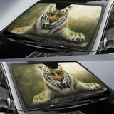 Tiger Artwork Roaring Car Sun Shade 172609 - YourCarButBetter