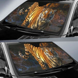 Tiger Big Cat Hd Car Sun Shade 172609 - YourCarButBetter