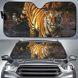 Tiger Big Cat Hd Car Sun Shade 172609 - YourCarButBetter