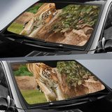 Tiger Big Cats Hd Car Sun Shade 172609 - YourCarButBetter