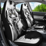 Tiger Car Seat Covers Custom Accessories Gift Idea 212701 - YourCarButBetter