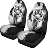 Tiger Car Seat Covers Custom Accessories Gift Idea 212701 - YourCarButBetter