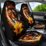 Tiger Digital Art Animal Car Seat Covers 2 174510 - YourCarButBetter