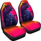 Tiger Digital Art Car Seat Covers 174510 - YourCarButBetter