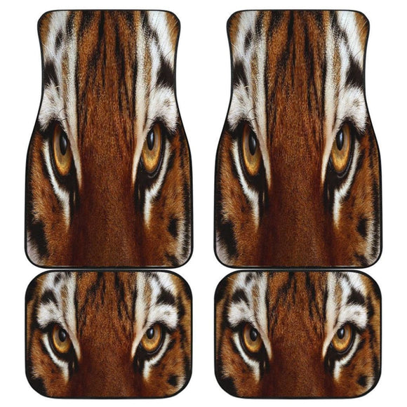 Tiger Eyes Animal Car Floor Mats 174510 - YourCarButBetter