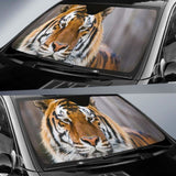 Tiger Face Wild Tiger Closeup Hd Car Sun Shade 172609 - YourCarButBetter