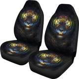 Tiger King Art Design Car Seat Covers Amazing Gift Ideas 210101 - YourCarButBetter