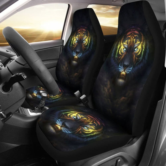Tiger King Art Design Car Seat Covers Amazing Gift Ideas 210101 - YourCarButBetter
