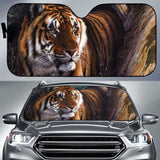 Tiger Oil Paint Hd Car Sun Shade 172609 - YourCarButBetter