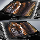 Tiger Oil Paint Hd Car Sun Shade 172609 - YourCarButBetter