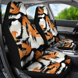 Tiger Print Car Seat Covers 174510 - YourCarButBetter