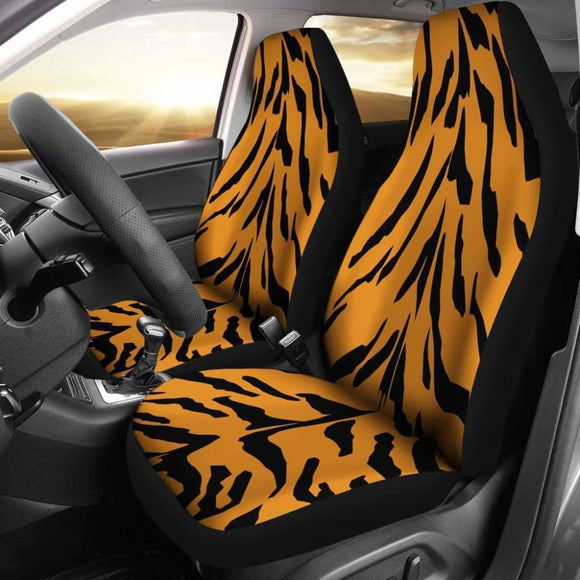 Tiger Skin Print Car Seat Covers Amazing Gift Ideas 174510 - YourCarButBetter