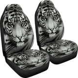 Tiger White Animal Car Seat Covers 174510 - YourCarButBetter